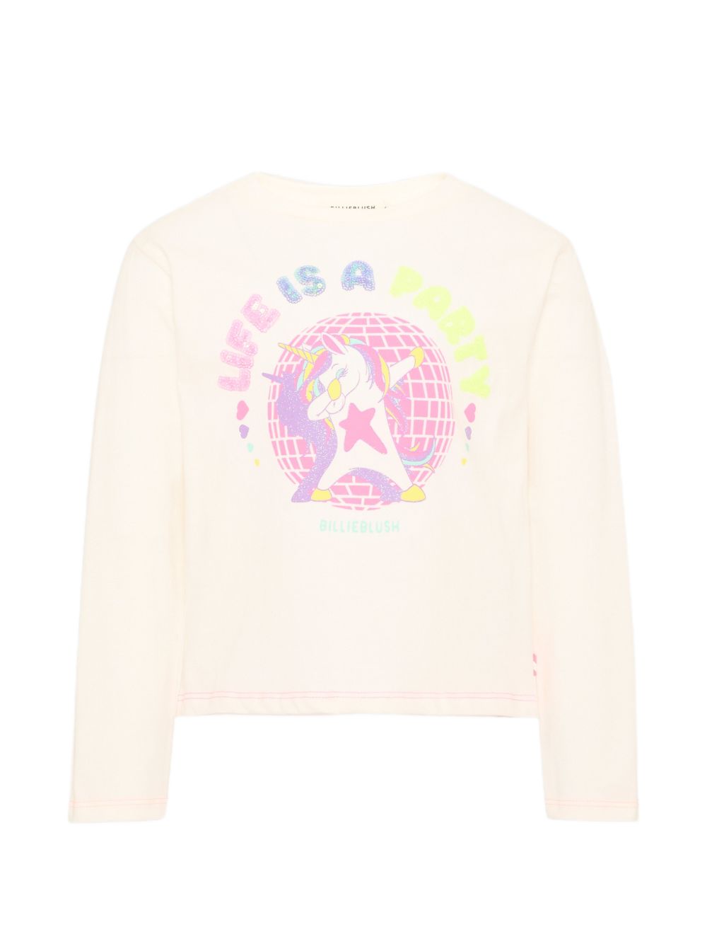 T-shirt per bambina Billieblush con stampa U22382 121 BILLIEBLUSH KIDS 