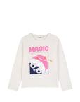 T-shirt per bambina Billieblush con stampa U22390 121 BILLIEBLUSH KIDS 