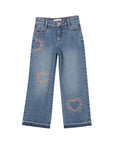 Jeans per bambina Billieblush con strass U22408 Z18 BILLIEBLUSH KIDS 