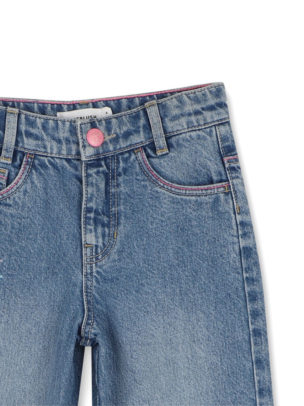 Jeans per bambina Billieblush con strass U22408 Z18 BILLIEBLUSH KIDS 