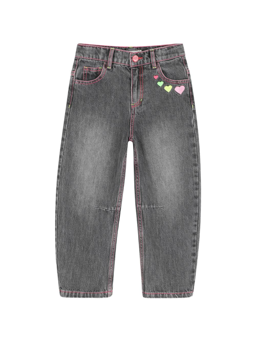 Jeans per bambina Billieblush cuori U22413 Z20 BILLIEBLUSH KIDS 