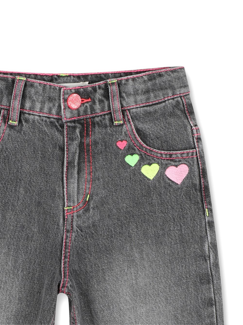 Jeans per bambina Billieblush cuori U22413 Z20 BILLIEBLUSH KIDS 