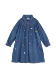 Abito per bambina Billieblush in denim U22465 Z22 BILLIEBLUSH KIDS 