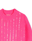 Maglione per bambina Billieblush con paillettes U22561 47A BILLIEBLUSH KIDS 