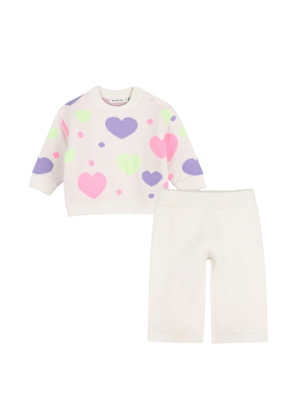 Completo per neonata Billieblush in maglia U22611 121 BILLIEBLUSH KIDS 