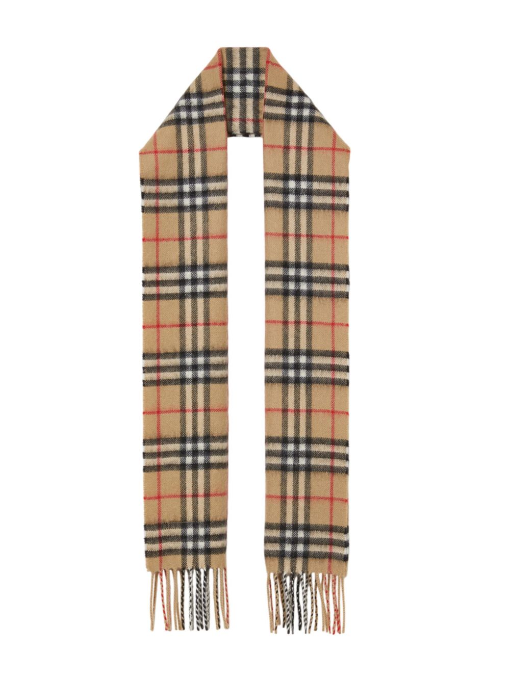 Sciarpa unisex Burberry Kids in check 8076028 A7026 BURBERRY KIDS 
