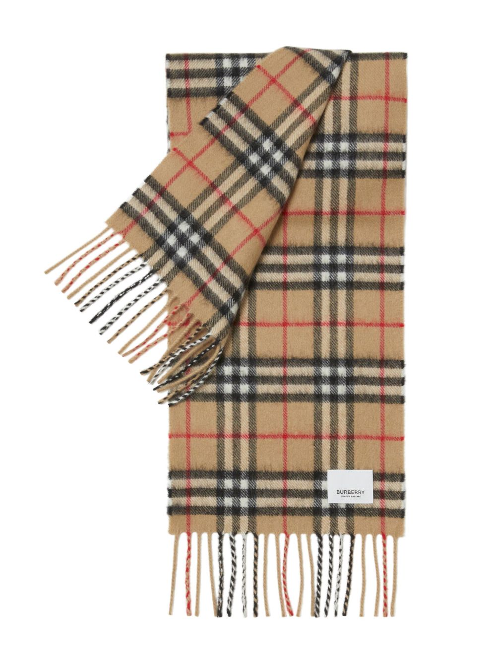 Sciarpa unisex Burberry Kids in check 8076028 A7026 BURBERRY KIDS 