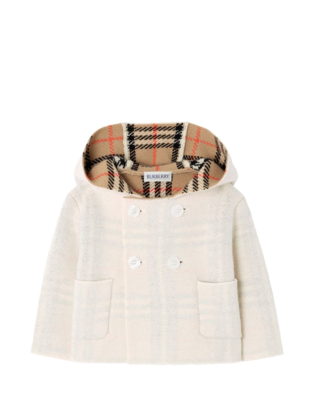 Cappotto per neonato Burberry Kids reversibile 8131321 A1452 BURBERRY KIDS 