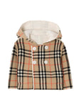Cappotto per neonato Burberry Kids reversibile 8131321 A1452 BURBERRY KIDS 
