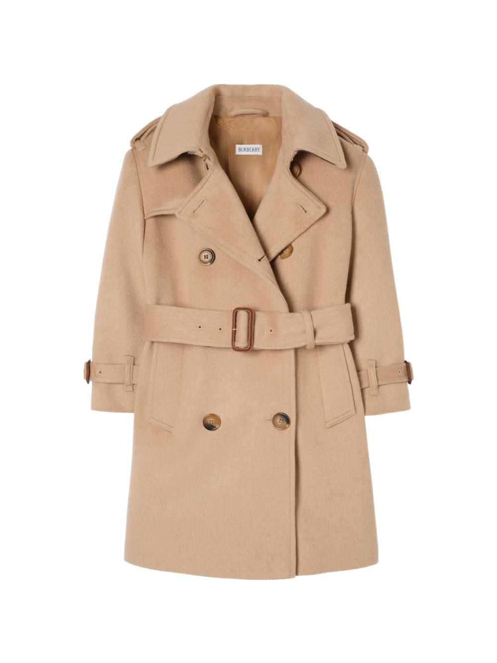 Cappotto per bambina Burberry Kids doppiopetto 8132748 A1420 BURBERRY KIDS 