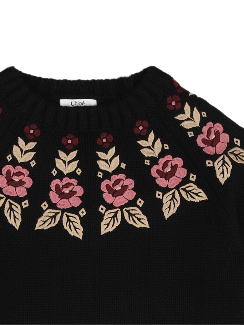Maglione per bambina Chloé Kids a fiori C21293 09B CHLOE KIDS 