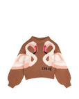 Maglione per bambina Chloé Kids con intarsio C21294 31F CHLOE KIDS 