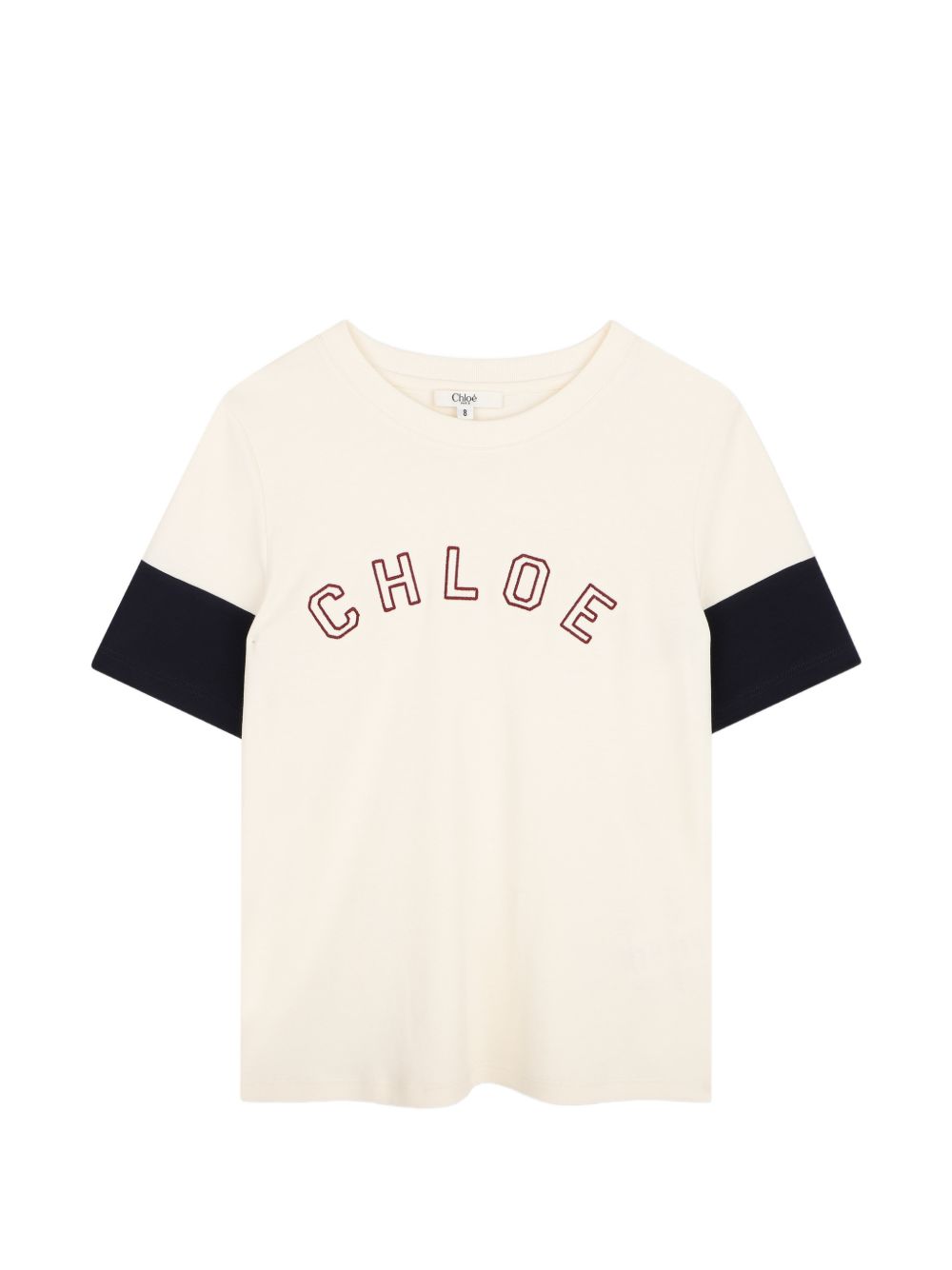 T-shirt per bambina Chloé Kids con ricamo C21306 148 CHLOE KIDS 