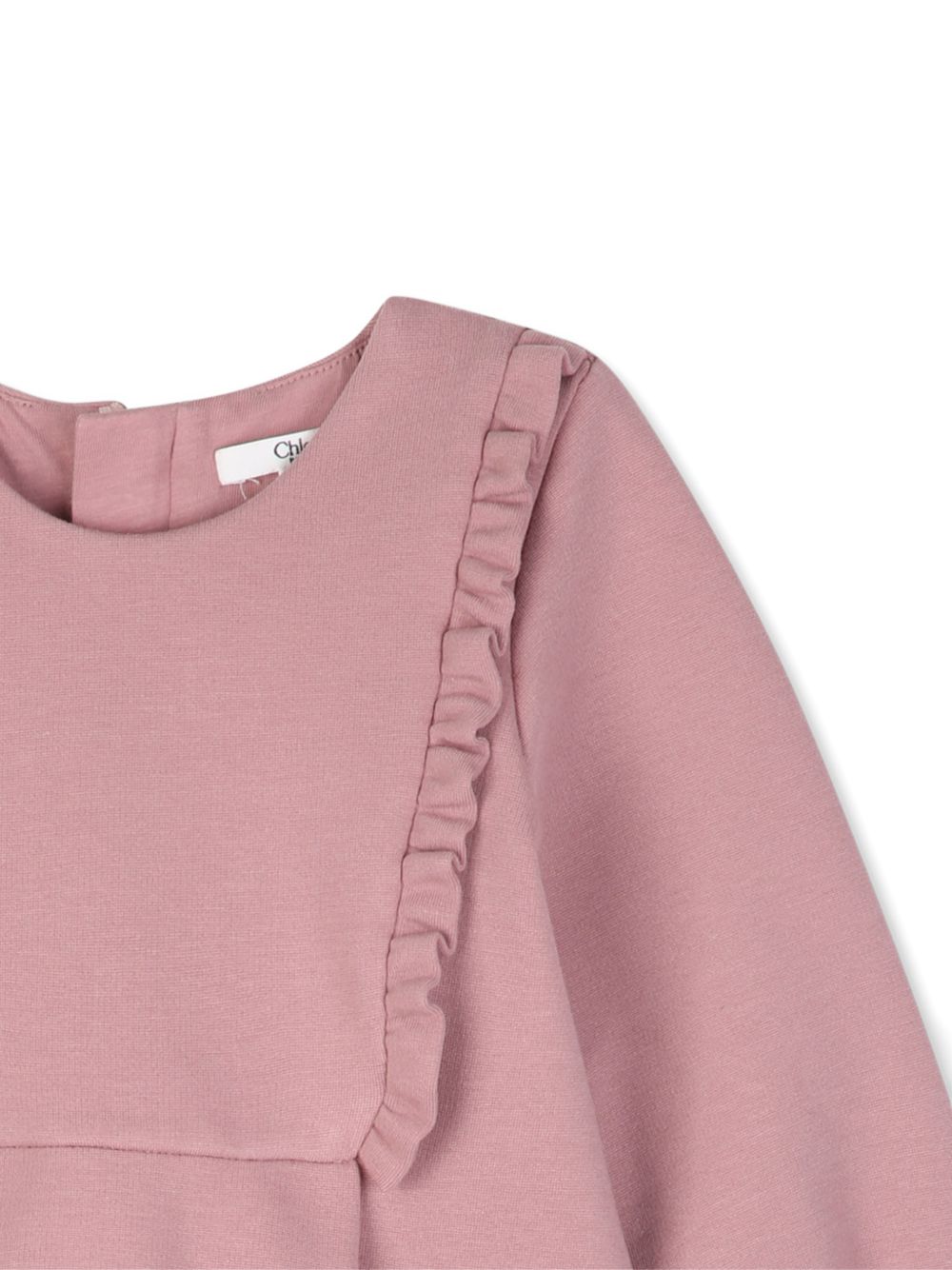 Abito per neonata Chloé Kids con rouches C21336 48W CHLOE KIDS 