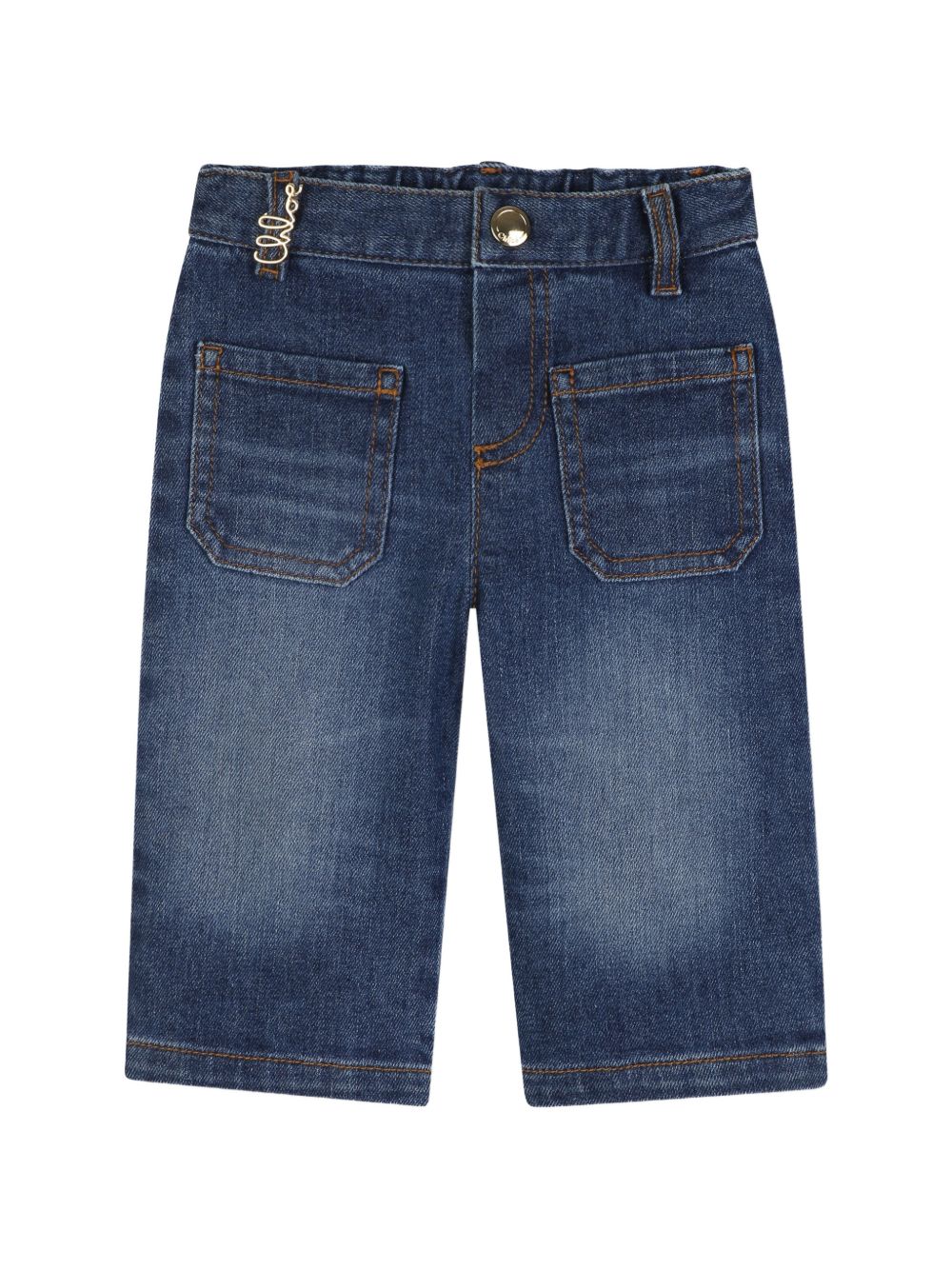 Jeans per neonata Chloé Kids C21352 Z10 CHLOE KIDS 