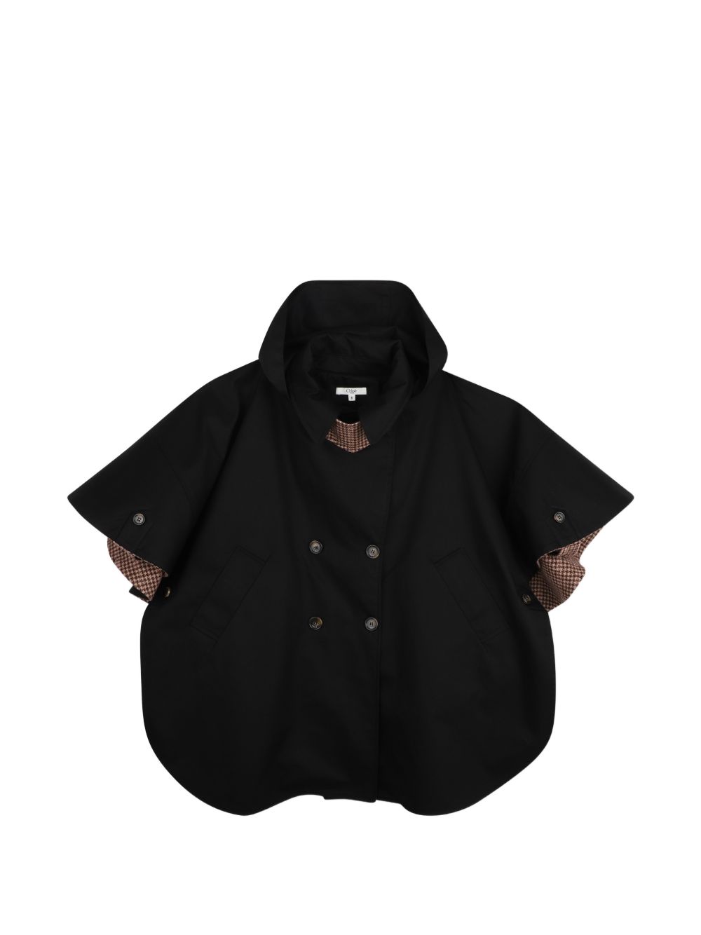 Mantella per bambina Chloé Kids con cappuccio C21394 09B CHLOE KIDS 
