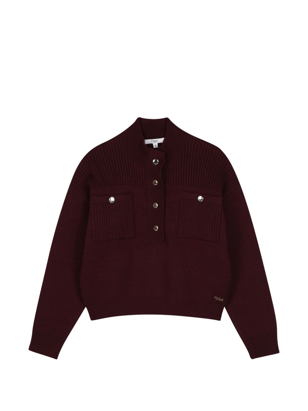 Maglione per bambina Chloé Kids collo alto C21399 94E CHLOE KIDS 