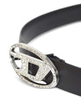 Cintura per bambina Diesel Kids con logo J02524KXBLR K900 DIESEL KIDS 