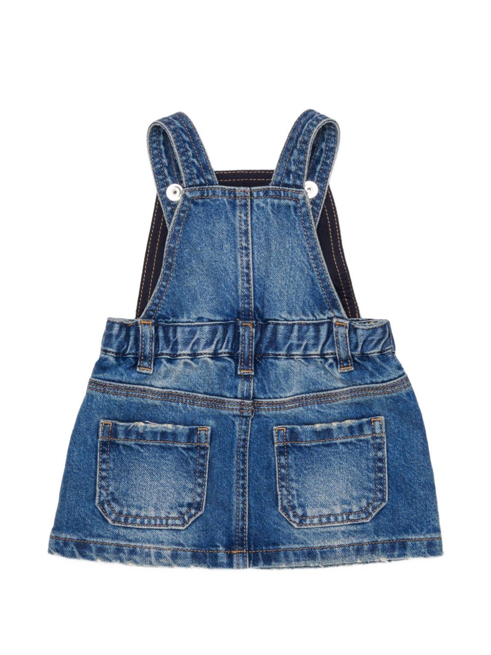 Salopette per neonata Diesel Kids di jeans K00810KXBU1 K01 DIESEL KIDS 