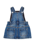 Salopette per neonata Diesel Kids di jeans K00810KXBU1 K01 DIESEL KIDS 