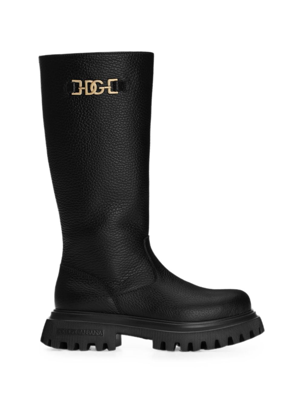 Stivale per bambina Dolce & Gabbana Kids in pelle D11435A3M55 80999 DOLCE & GABBANA KIDS 