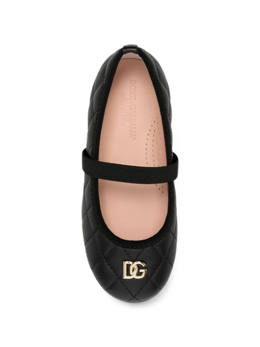 Ballerina per bambina Dolce & Gabbana Kids di pelle D20119A0988 8B956 DOLCE & GABBANA KIDS 