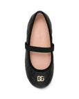 Ballerina per bambina Dolce & Gabbana Kids di pelle D20119A0988 8B956 DOLCE & GABBANA KIDS 
