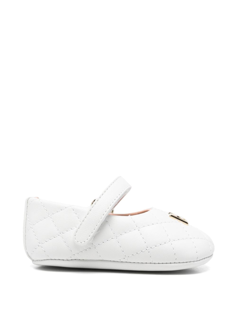 Ballerine per neonata Dolce & Gabbana Kids in pelle DK0174A3M31 80002 DOLCE & GABBANA KIDS 