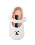 Ballerine per neonata Dolce & Gabbana Kids in pelle DK0174A3M31 80002 DOLCE & GABBANA KIDS 