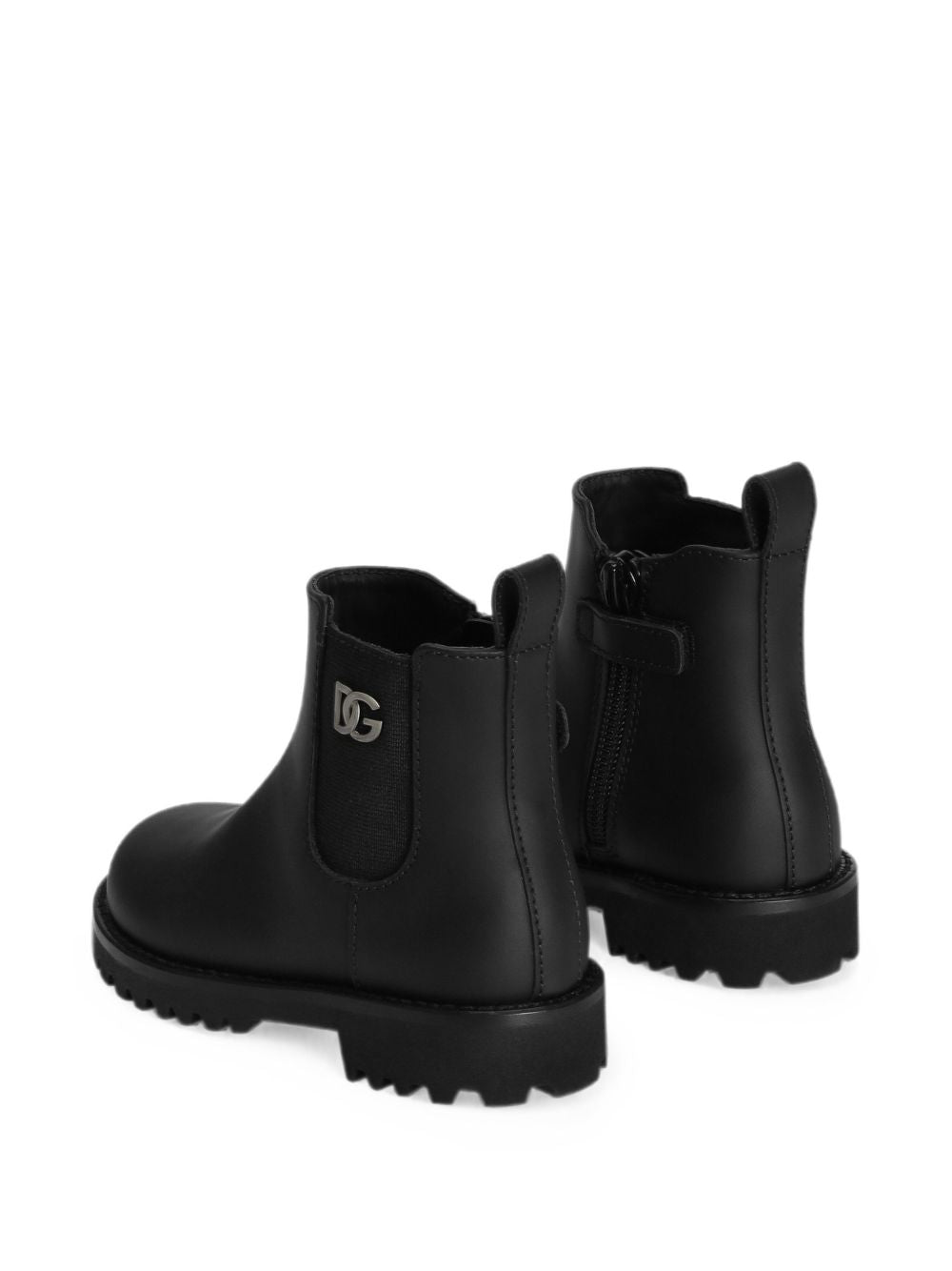 Stivaletti per bambina Dolce & Gabbana Kids in pelle DL0097A3M53 80999 DOLCE & GABBANA KIDS 