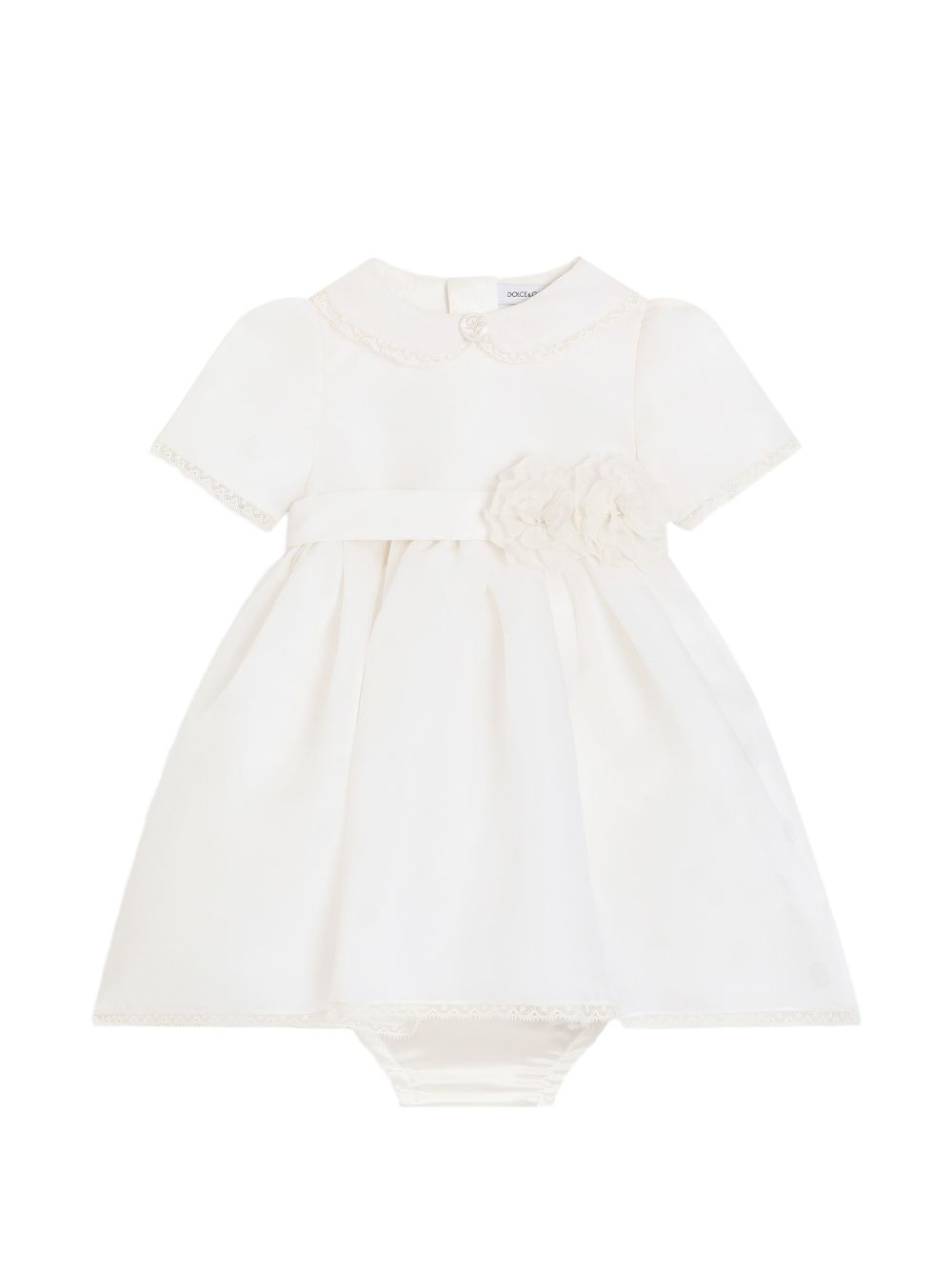 Abito per neonata Dolce &amp; Gabbana Kids con fiori L24DT3G7P3Z S9000 DOLCE &amp; GABBANA KIDS 
