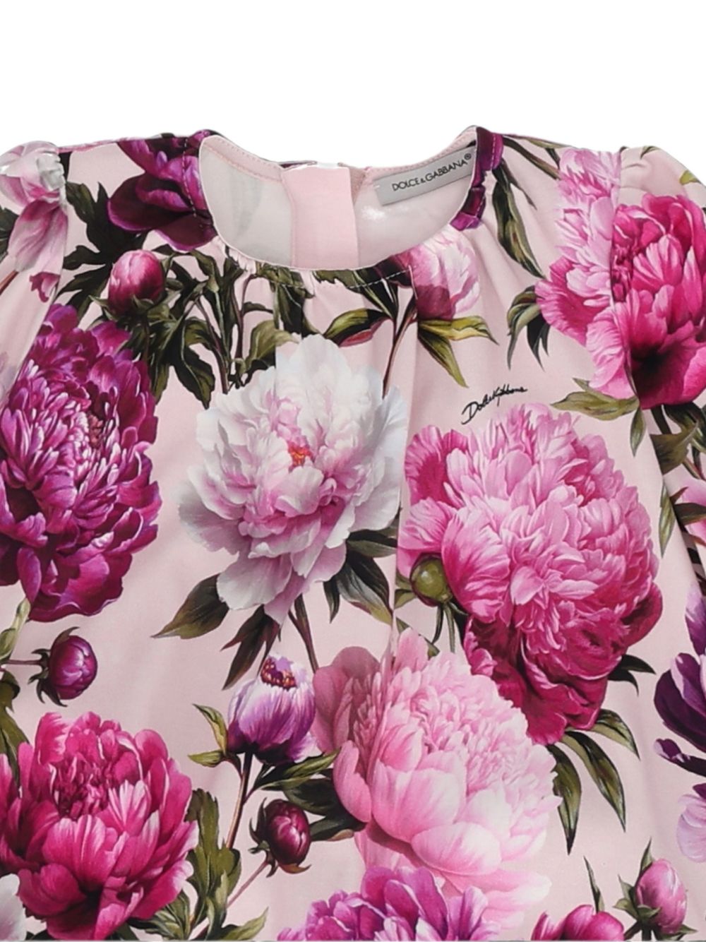 Abito per neonata Dolce &amp; Gabbana Kids floreale L2JD9GG7Q0D HF6FZ DOLCE &amp; GABBANA KIDS 