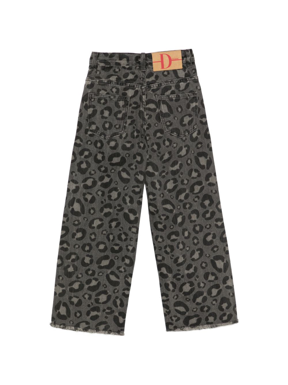 Jeans per bambina Douuod Kids leopardati DZ6P60Z4163 924BG DOUUOD KIDS 