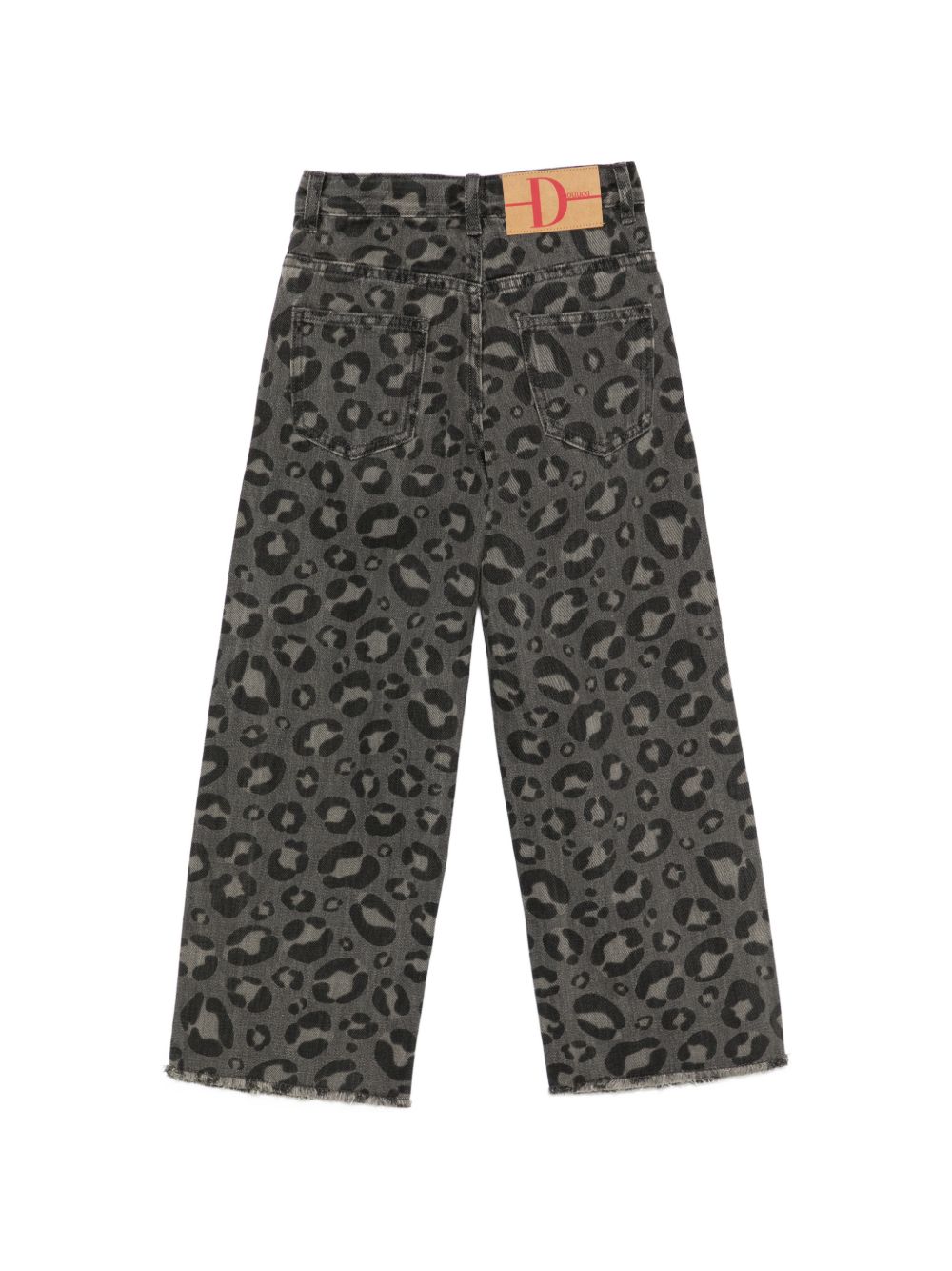 Jeans per bambina Douuod Kids leopardati DZ6P60Z4163 924BG DOUUOD KIDS 