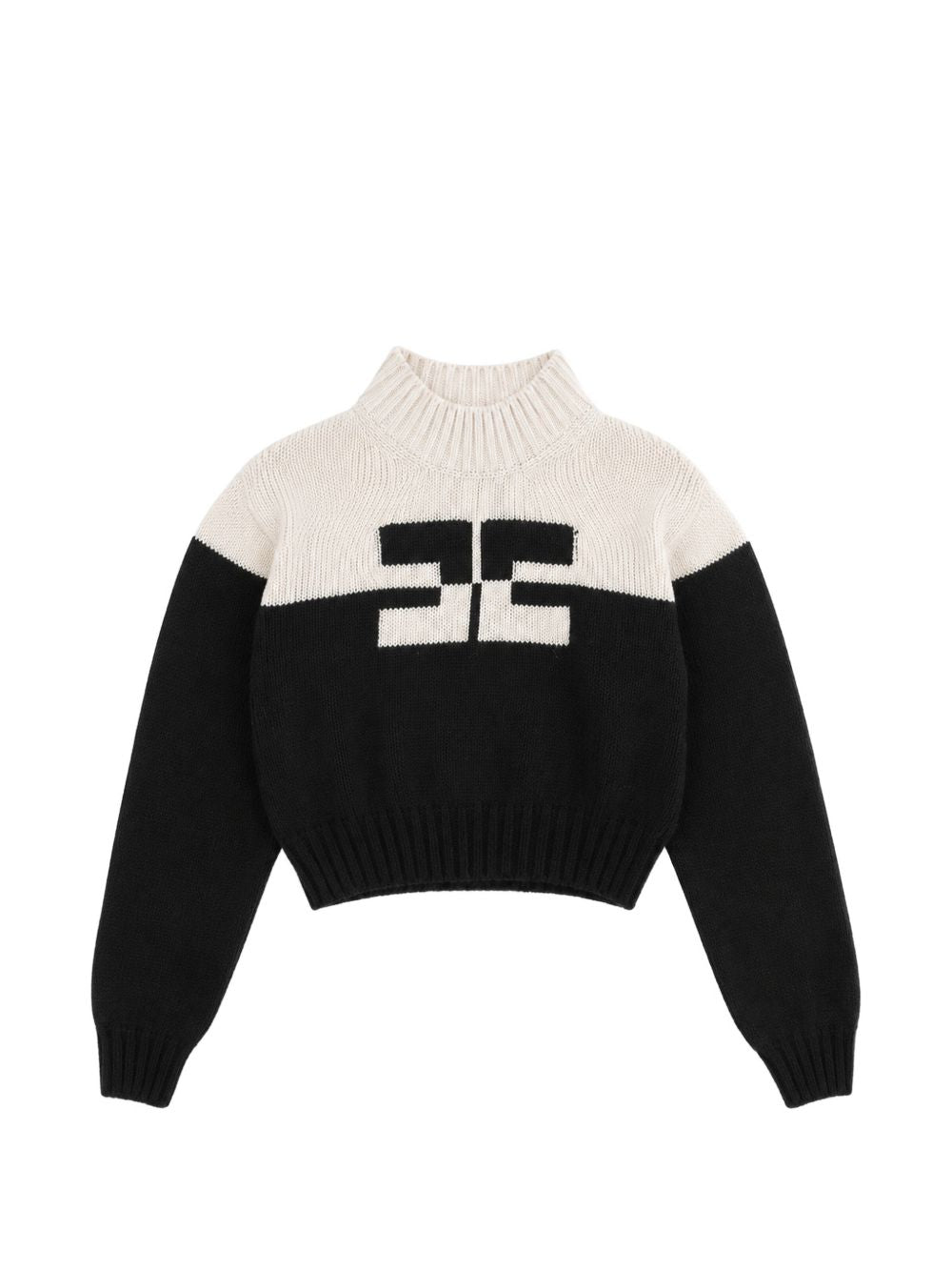 Maglione per bambina Elisabetta Franchi Kids con logo EFMA215CFL098 D748 ELISABETTA FRANCHI KIDS 