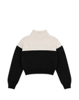 Maglione per bambina Elisabetta Franchi Kids con logo EFMA215CFL098 D748 ELISABETTA FRANCHI KIDS 