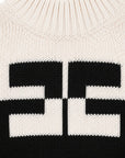 Maglione per bambina Elisabetta Franchi Kids con logo EFMA215CFL098 D748 ELISABETTA FRANCHI KIDS 