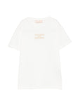 T-shirt per bambina Elisabetta Franchi Kids con logo EFTS268CJE018 0204 ELISABETTA FRANCHI KIDS 