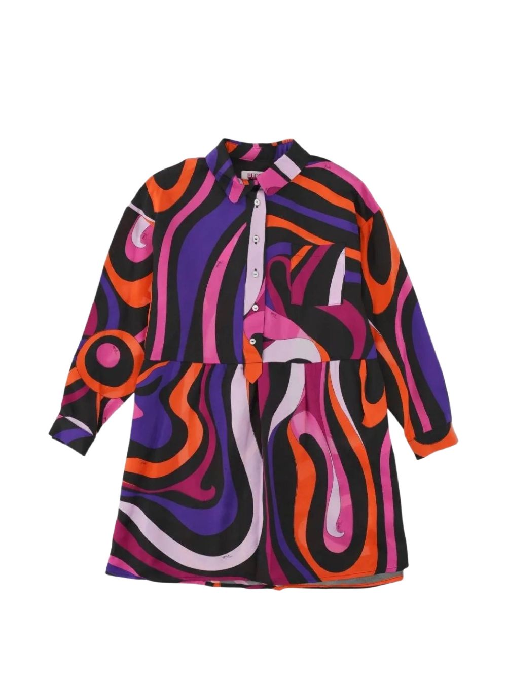 Abito per bambina Emlio Pucci Junior con stampa PZ1A90K0298 930FU EMILIO PUCCI JUNIOR 