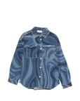 Camicia per bambina Emilio Pucci Junior con stampa PZ5A60Z3664 620 EMILIO PUCCI JUNIOR 