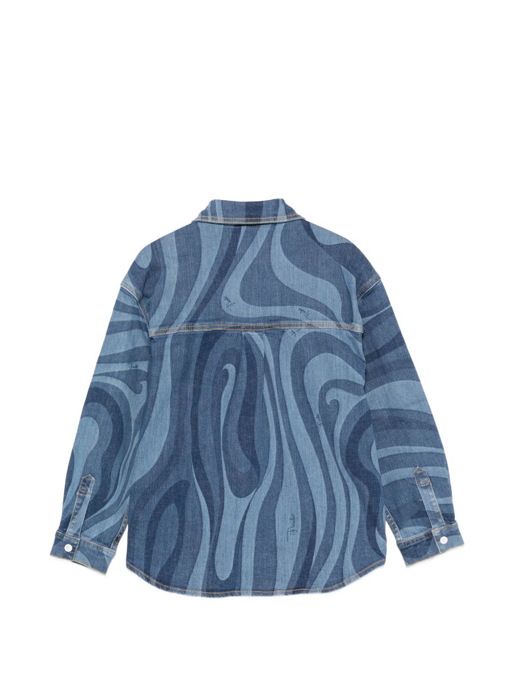 Camicia per bambina Emilio Pucci Junior con stampa PZ5A60Z3664 620 EMILIO PUCCI JUNIOR 