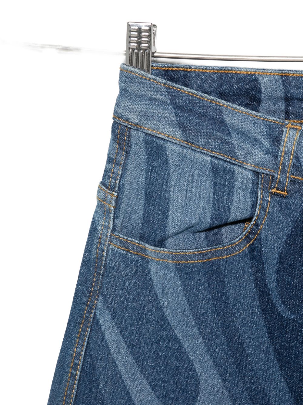 Jeans per bambina Emilio Pucci Junior gamba larga PZ6B20Z3664 620 EMILIO PUCCI JUNIOR 