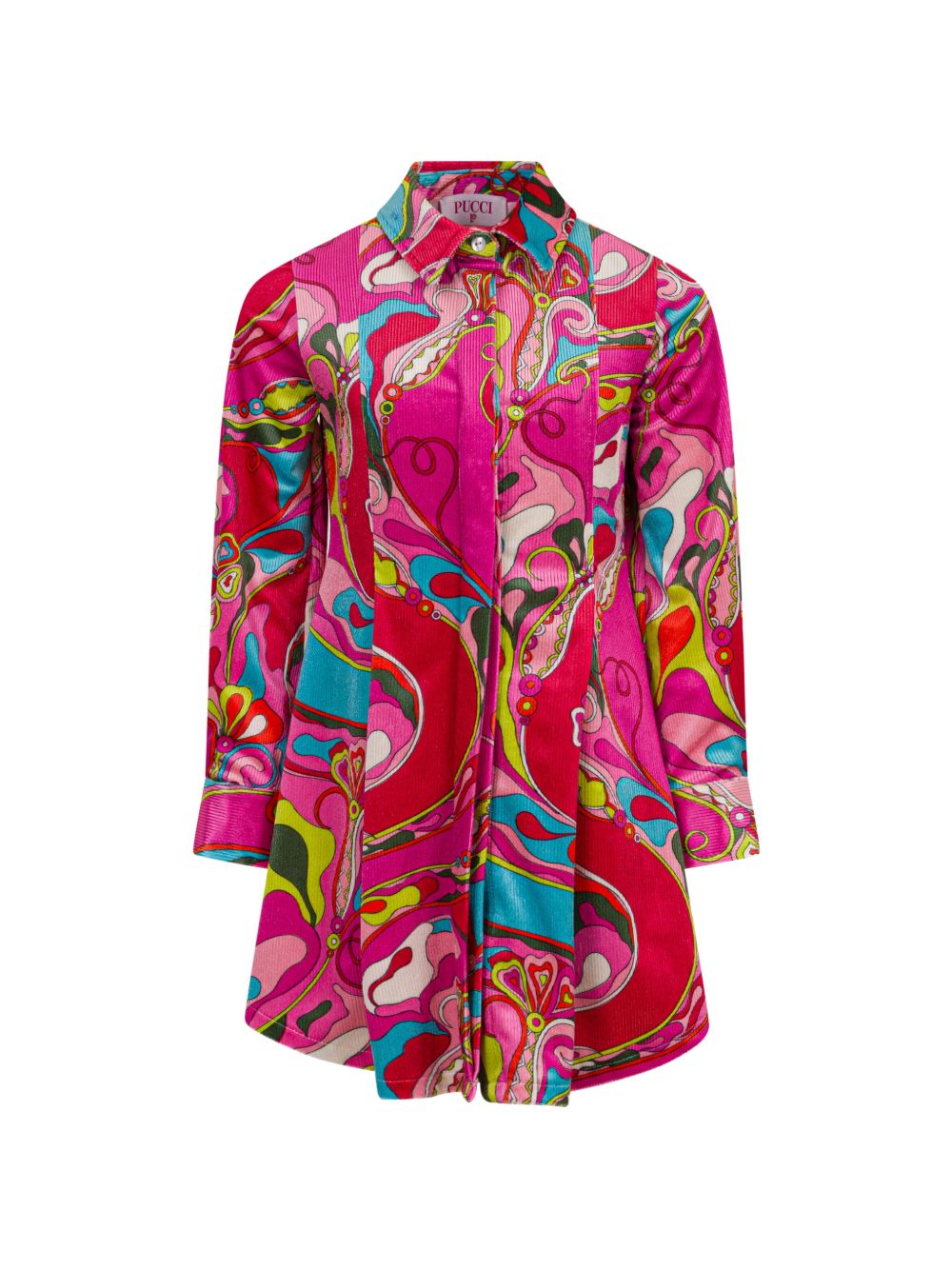 Abito per bambina Emilio Pucci Junior con stampa PZ1B50V0194 543MC EMILIO PUCCI JUNIOR 