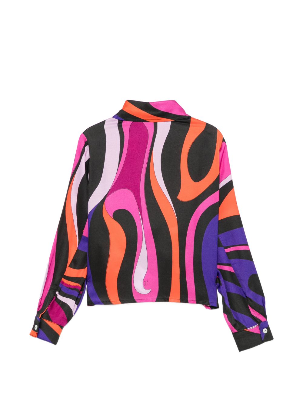 Camicia per bambina Emilio Pucci Junior con stampa PZ5A00K0298 930FU EMILIO PUCCI JUNIOR 