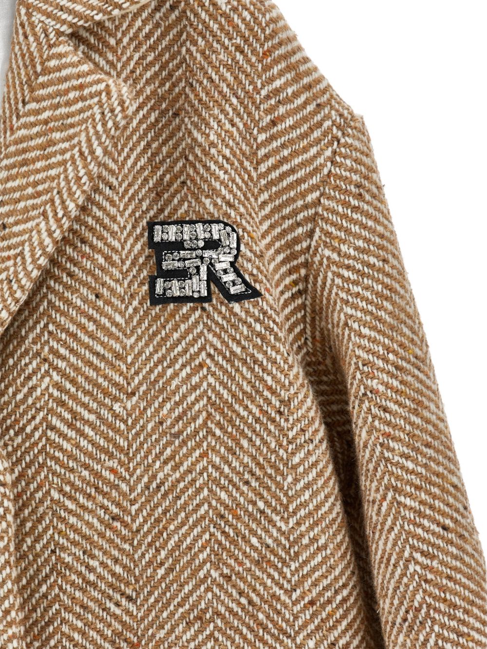 Cappotto per bambina Ermanno Scervino Kids lungo Z1H1068318 0103 ERMANNO SCERVINO KIDS 