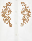 Camicia per bambina Ermanno Scervino Kids con ricami Z1H3048126 0103 ERMANNO SCERVINO KIDS 