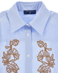Camicia per bambina Ermanno Scervino Kids con ricami Z1H3048126 0158 ERMANNO SCERVINO KIDS 