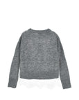 Maglione per bambina Ermanno Scervino Kids con pizzo Z9H6048710 0032 ERMANNO SCERVINO KIDS 
