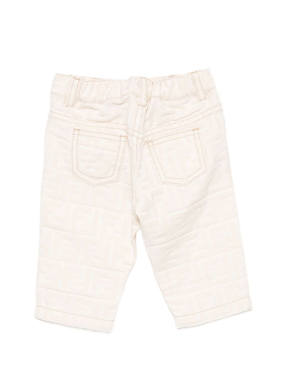 Pantaloni per neonato Fendi Kids FF BUF274AY8V F0XW5 FENDI KIDS 