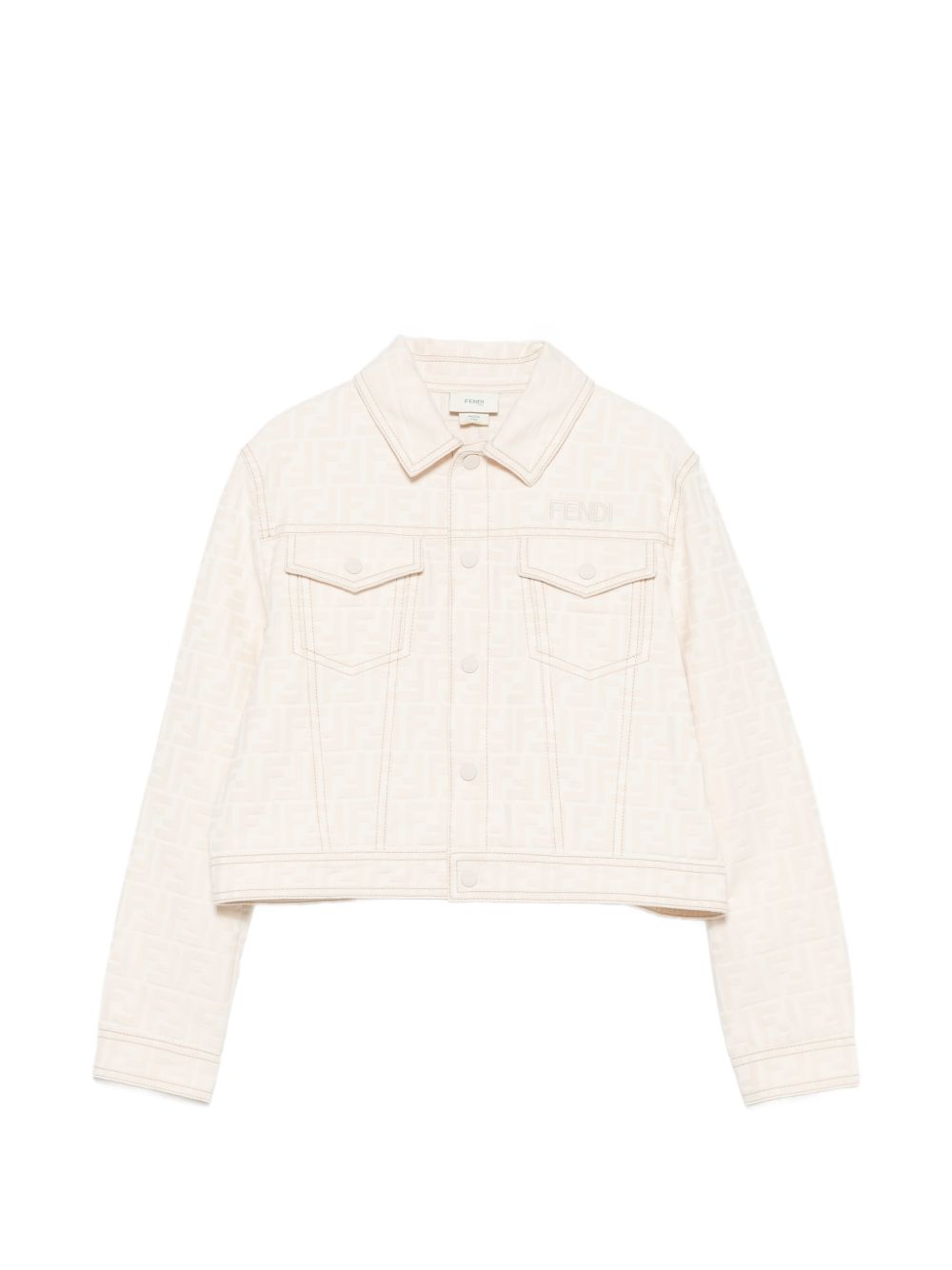 Giacca per bambina Fendi Kids FF JFA231AY8V F0XW5 FENDI KIDS 